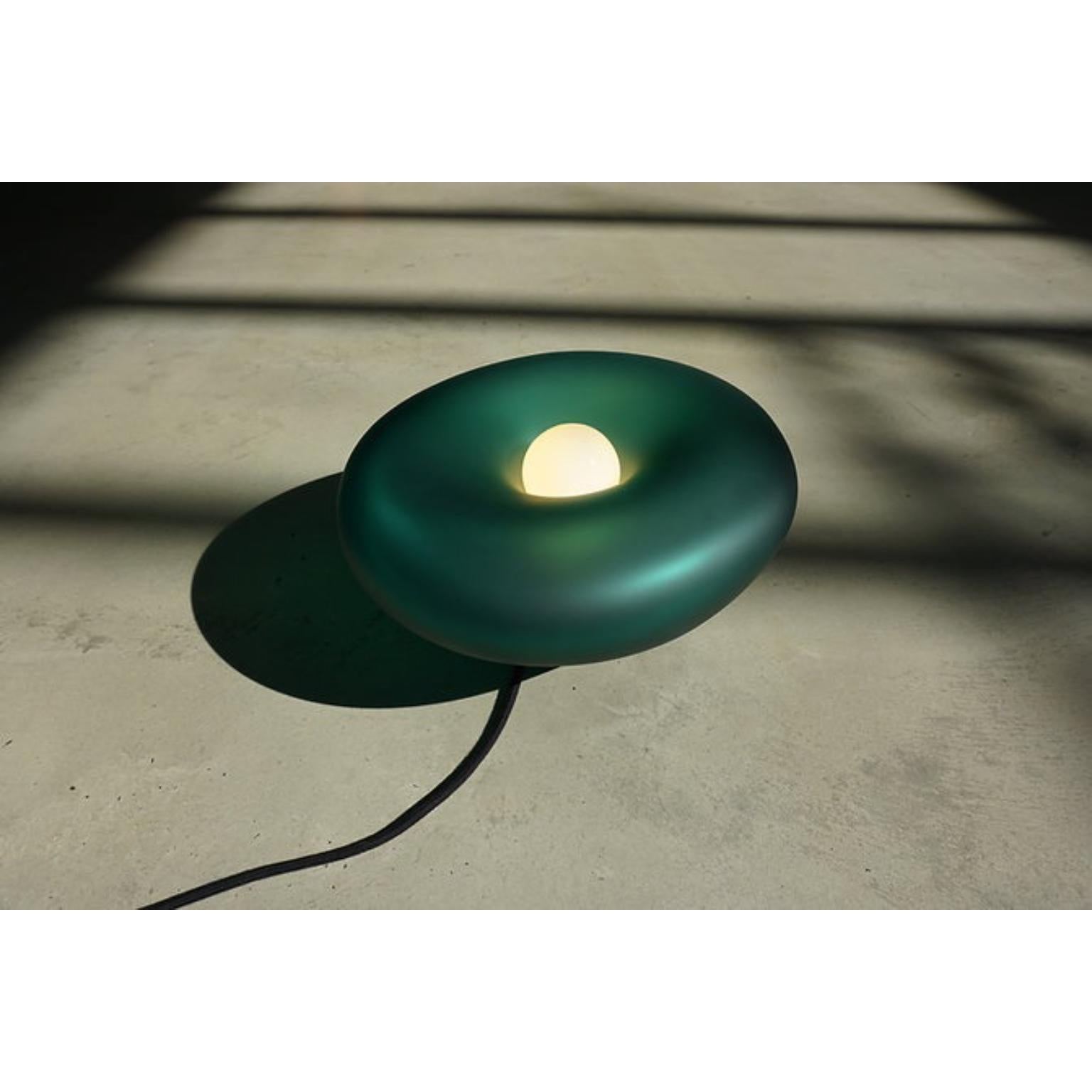 Allemand Lampe à fumer en verre de mer de Milena Kling en vente