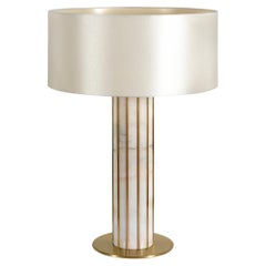 Lampe de table Seagram Estremoz en marbre par InsidherLand