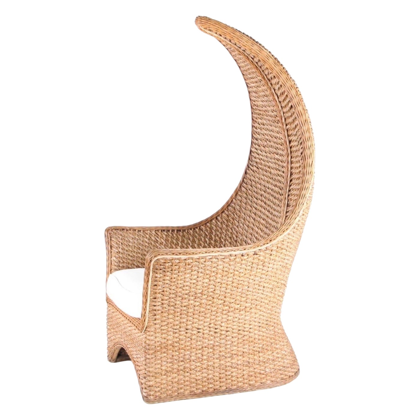 Sessel aus Seegras im Angebot