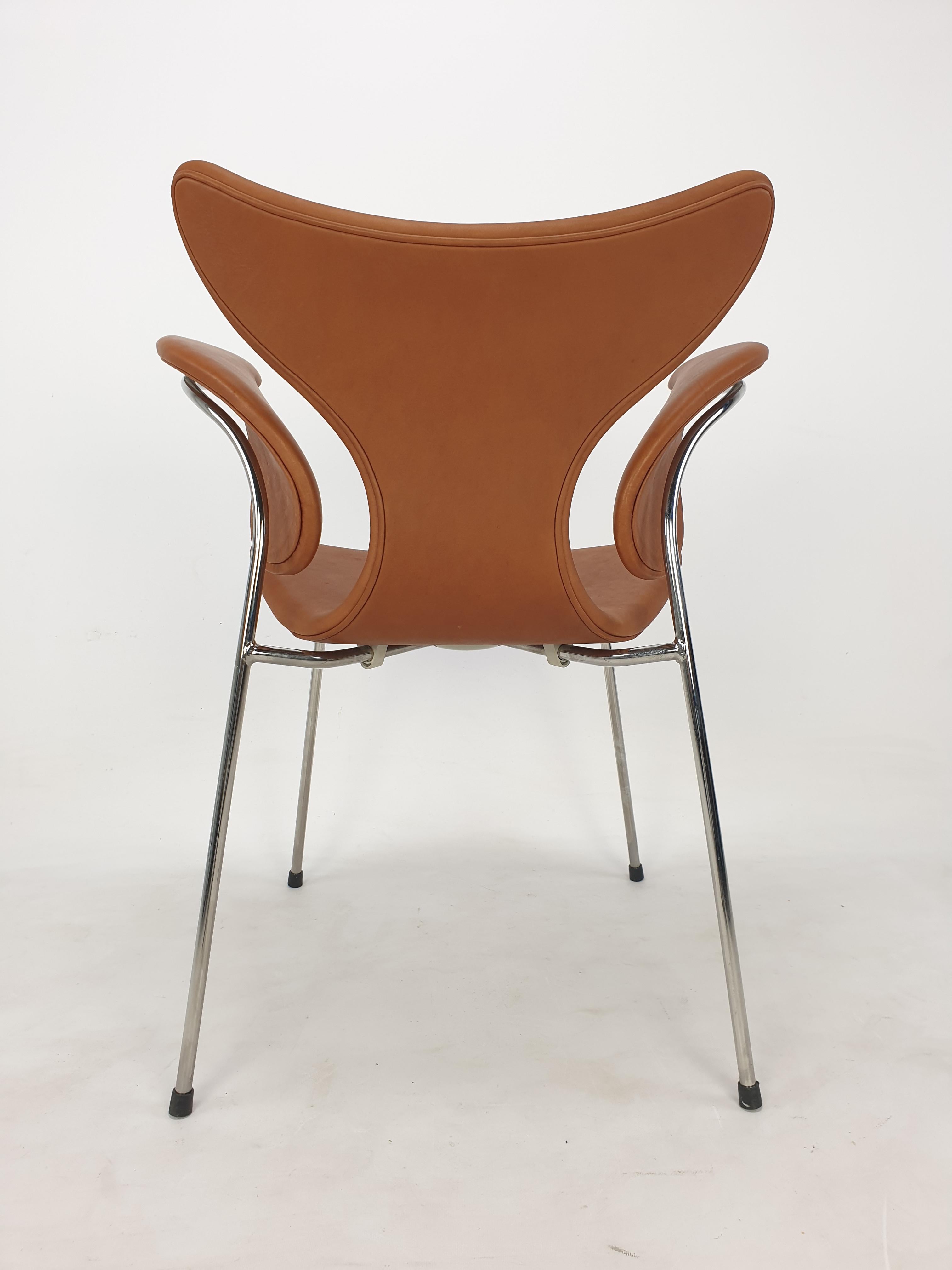 Métal Chaise mouette d'Arne Jacobsen pour Fritz Hansen, années 1960 en vente