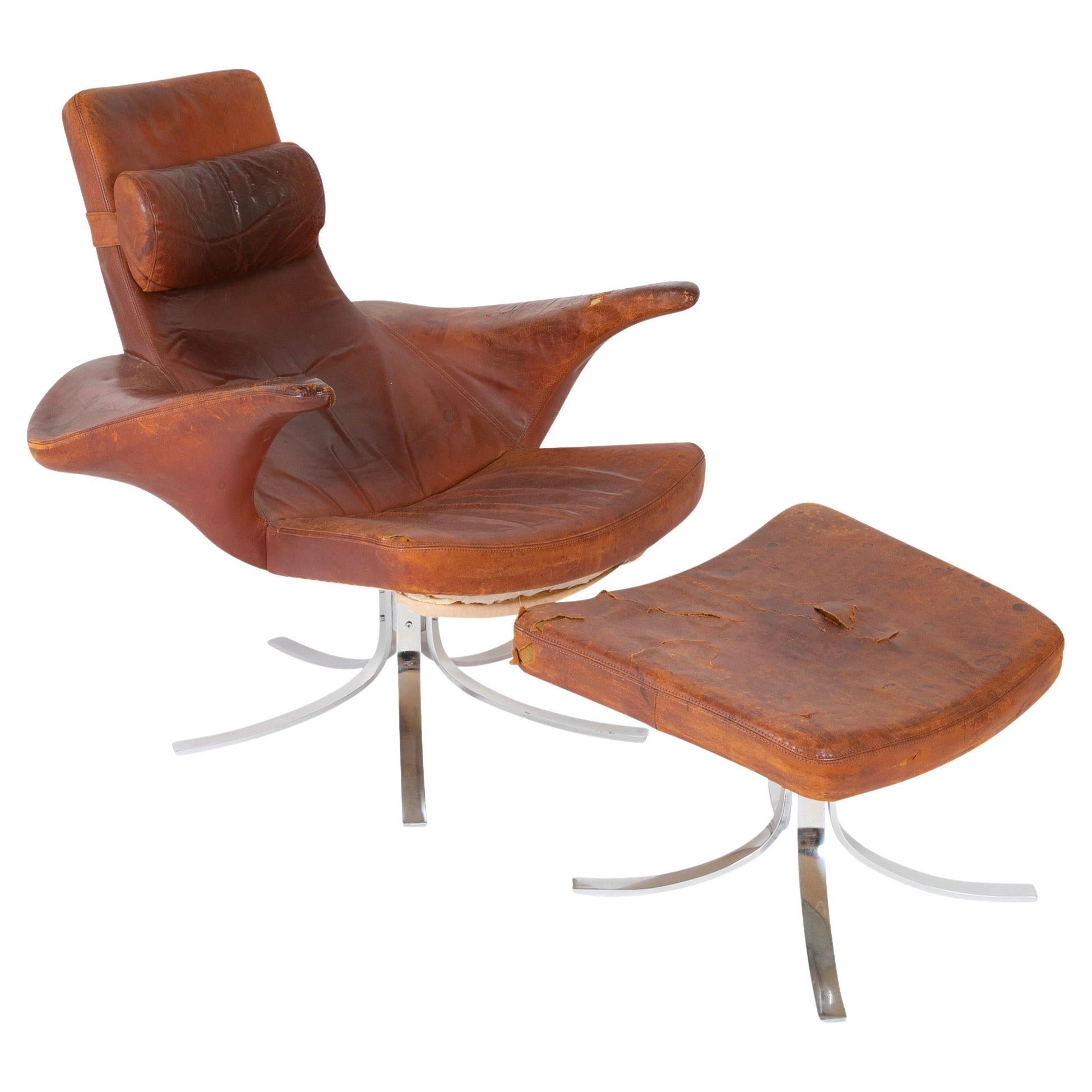 "Seagull Chair" by Gosta Berg & Stenerik Eriksson For Sale
