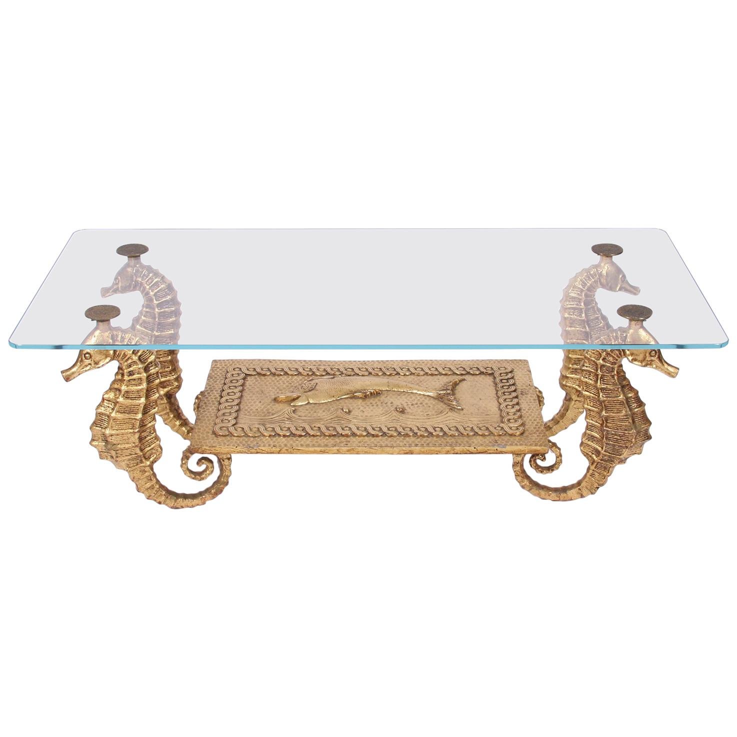 Seahorse Coffee Table at 1stDibs seahorse side table, seahorse end table