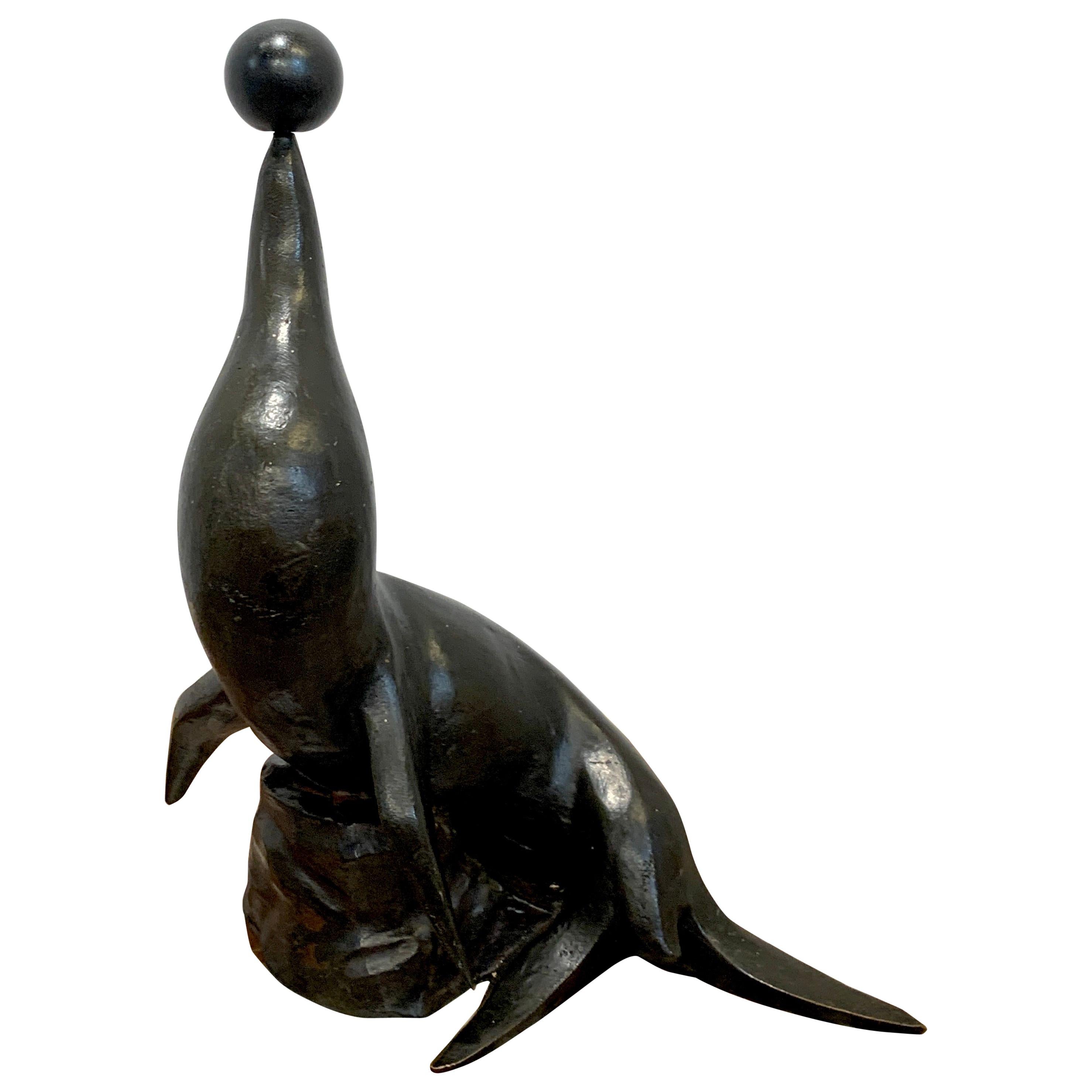 Seal, 1930 by Rueben Nakian For Sale