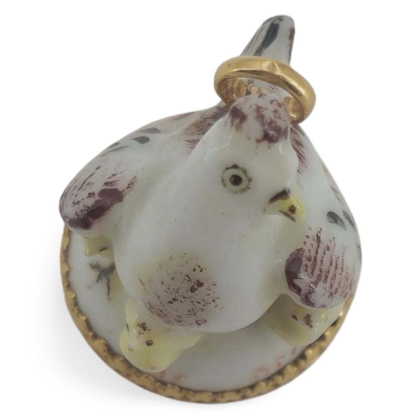 Seal, a hen with her chicks. Gouyn (St James) C1755 In Excellent Condition In Melbourne, Victoria