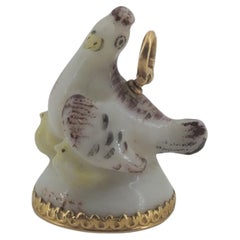 Seal, a hen with her chicks. Gouyn (St James) C1755