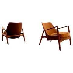 'Seal' Armchairs by Ib Kolof Larsen