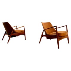 'Seal' Armchairs by Ib Kolof Larsen