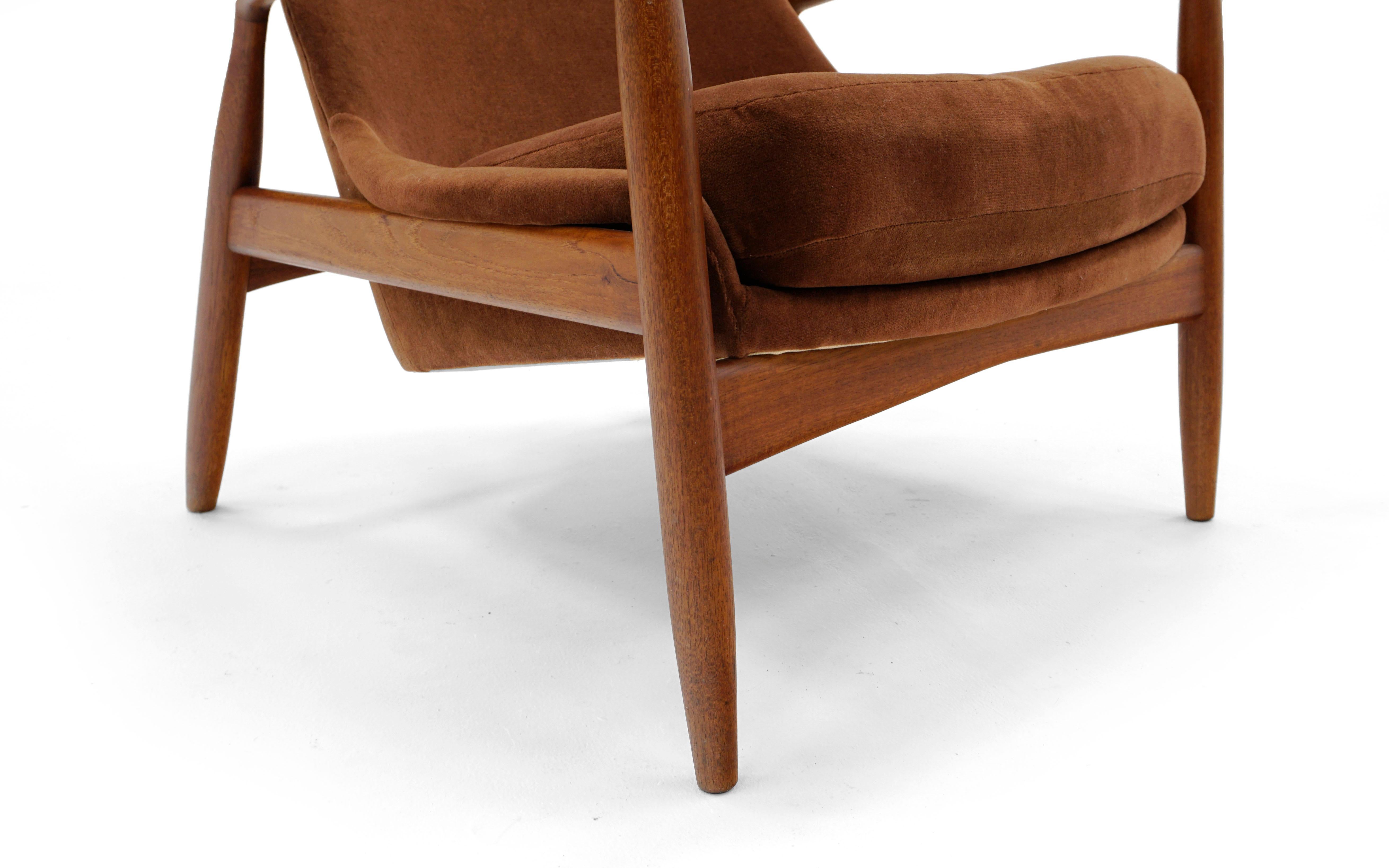 Seal / Salen Lounge Chair by Ib Kofod Larsen for OPE, Sweden, 1950s, Teak Frame 2