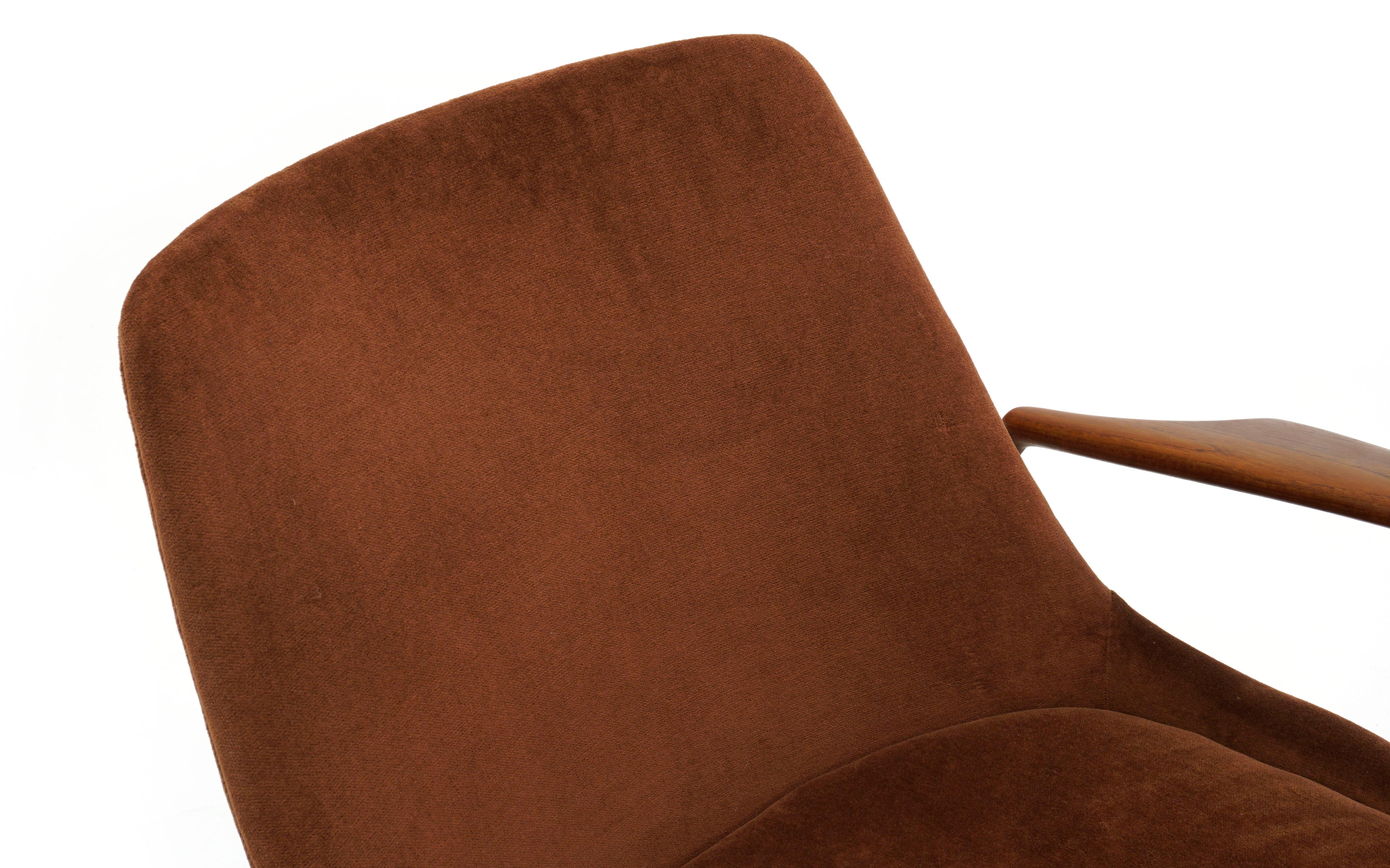 Seal / Salen Lounge Chair by Ib Kofod Larsen for OPE, Sweden, 1950s, Teak Frame 3