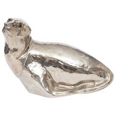 Seal Shaped Ice Bucket by Franco Lapini