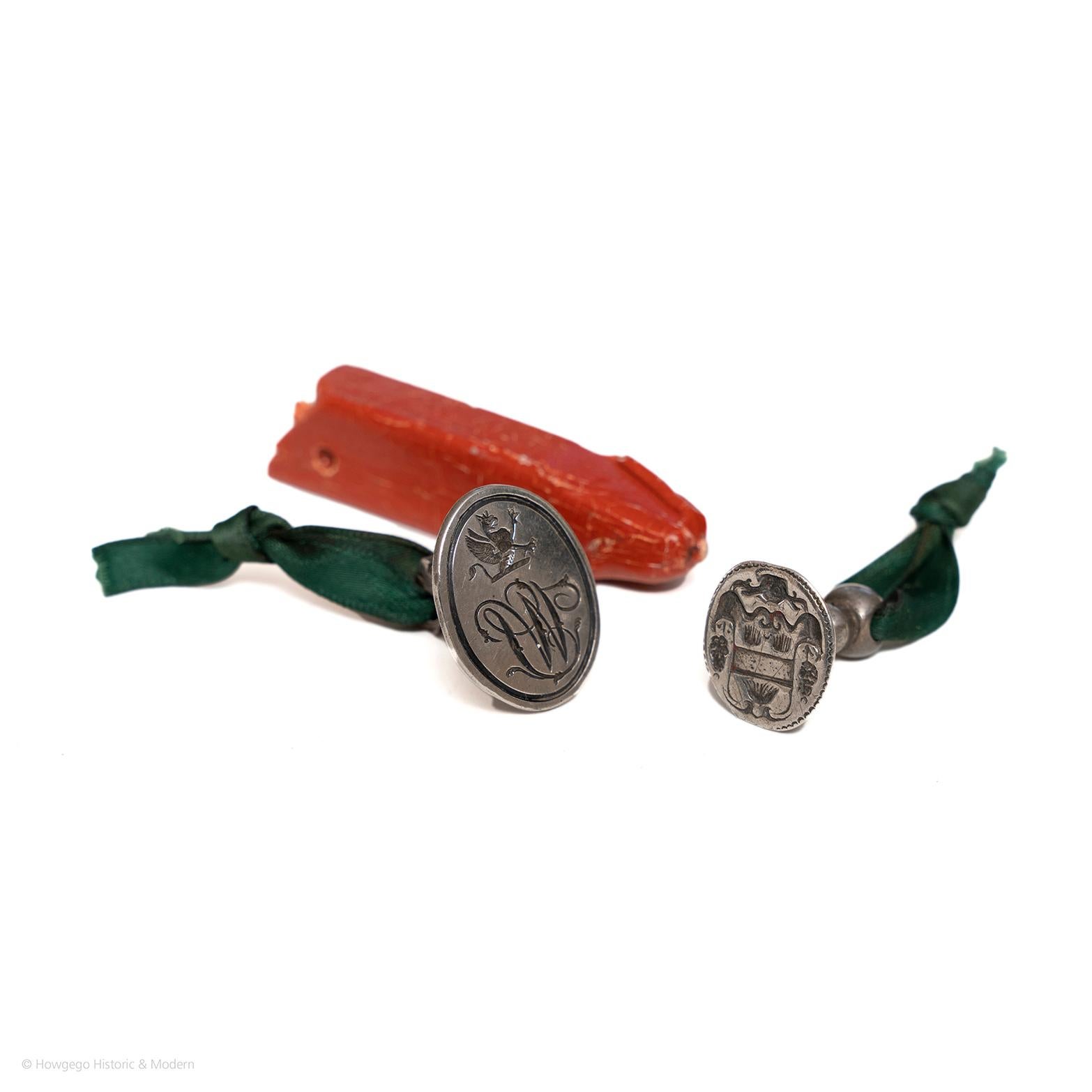 Sello Escudo de Plata Siglo 17 en venta 1