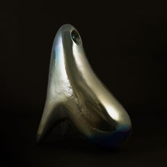 Seal Silver, Gold Blue of the Neo Habitat Sculptural Object By Caspi Ceramics NL