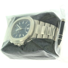 Sealed New Patek Philippe Tiffany & Co. 5976/1G Nautilus 40th White Gold Watch