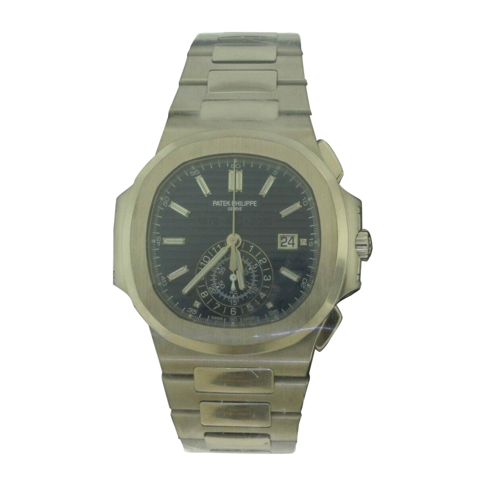 Sealed New Patek Philippe Tiffany & Co. 5976/1G Nautilus 40th White Gold Watch