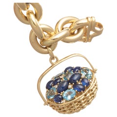 Bracciale con charme Seaman Schepps in oro 18 ct.