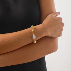 Seaman Schepps 18k Gelbgold Muti-Barock-Armband