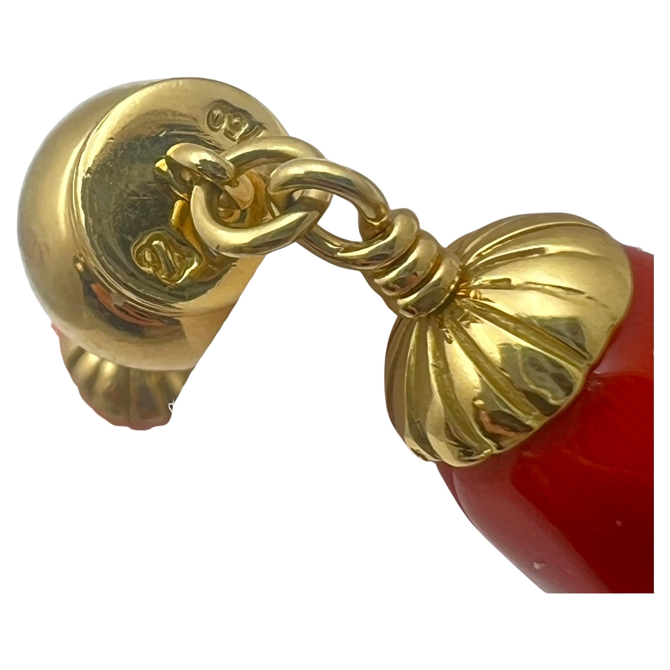 Seaman Schepps Korallen-Perlen-Barock-Perlen-Armband Damen im Angebot