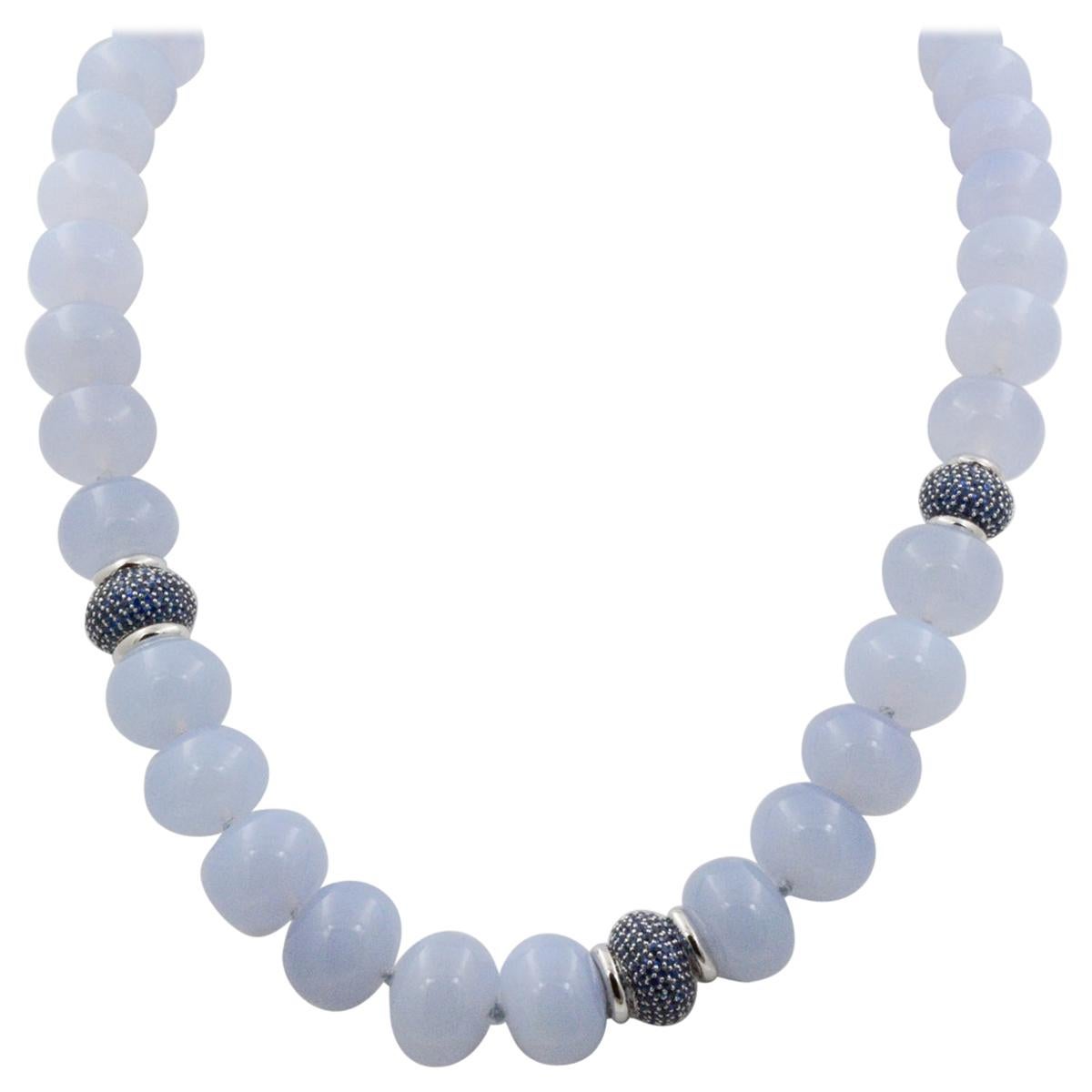 chalcedony beads for sale