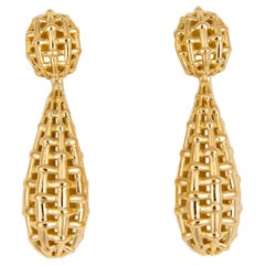 Seaman Schepps Nantucket Lightship Drop Earrings