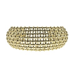 Seaman Schepps Nantucket Lightship Gold Cuff Bracelet