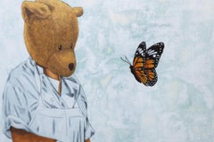 "Mariposa V (Hand-Embellished Cristina Print)", Figurative Illustration