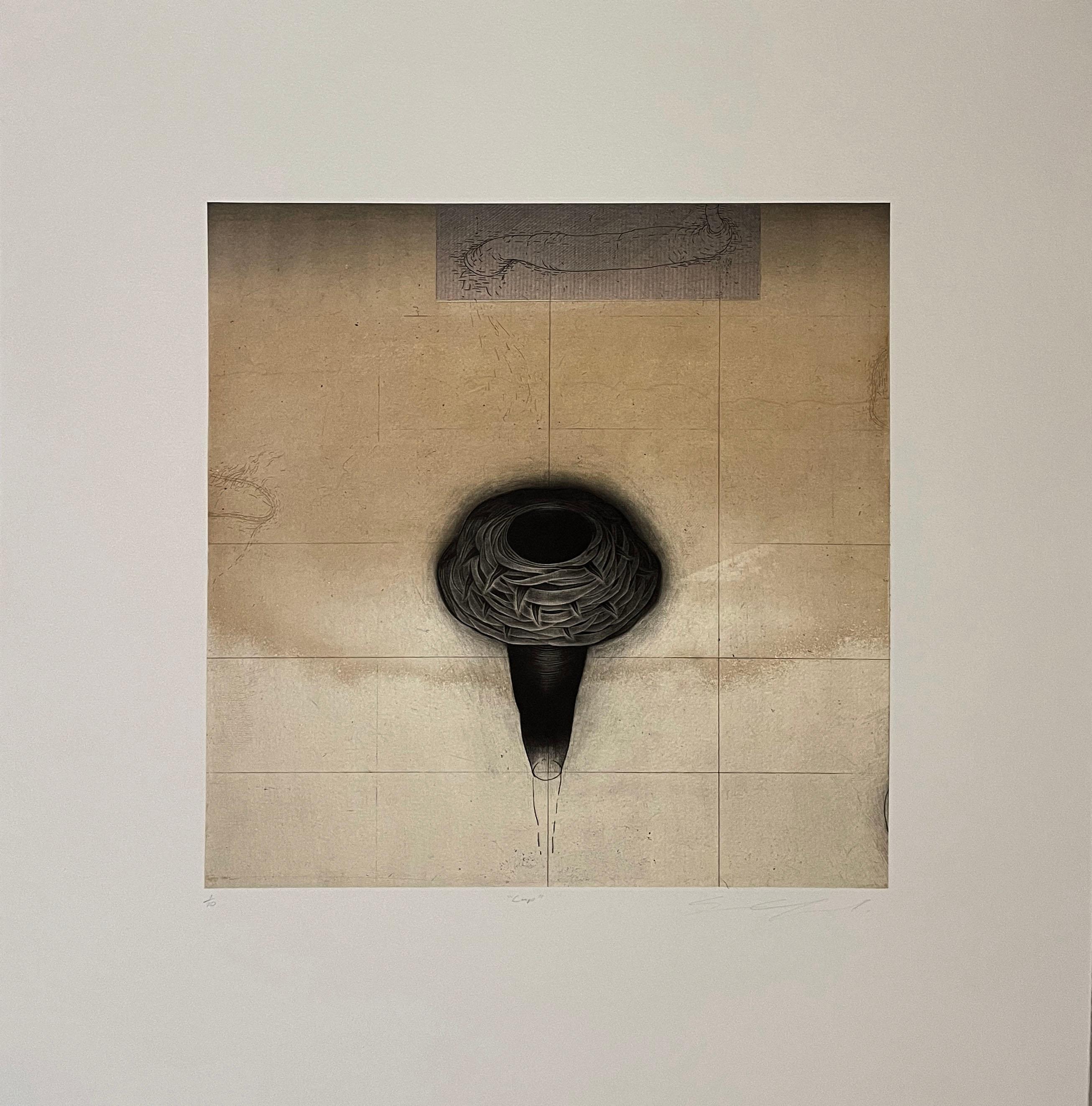 Cup - Print by Sean Caulfield