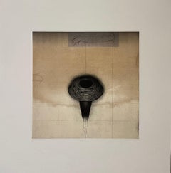 Cup Mezzotint Print, Surreal Contemporary Art, Signed Edition of 18