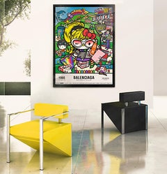 HELLO A-GO-GO, BALENCIAGA 90210-OH! - Hand Embellished