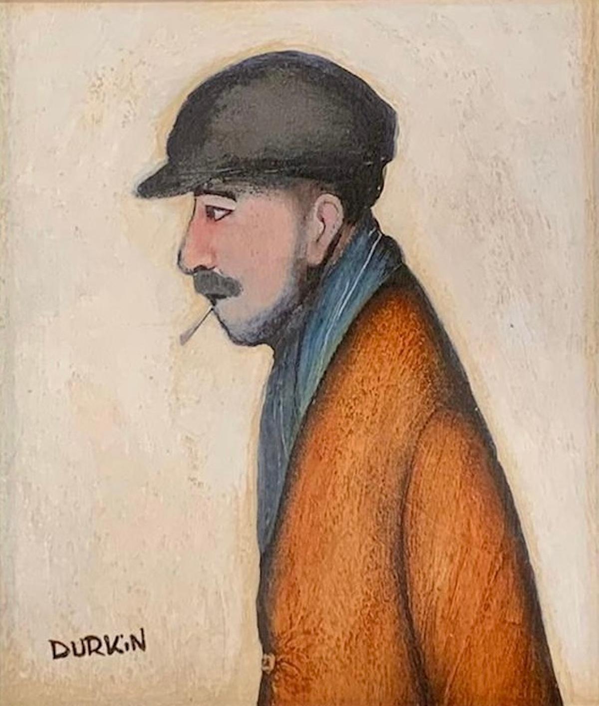 Sean Durkin Portrait Painting - Gentleman With Cigarette
