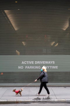 « NY Time, 46th Street » de la série photographique « My City Recently Removed » (Ma ville récemment retirée)
