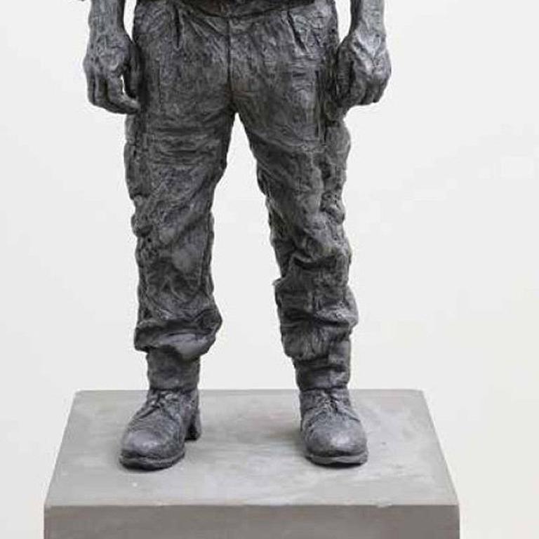 Standing Man - Contemporary Sculpture by Sean Henry