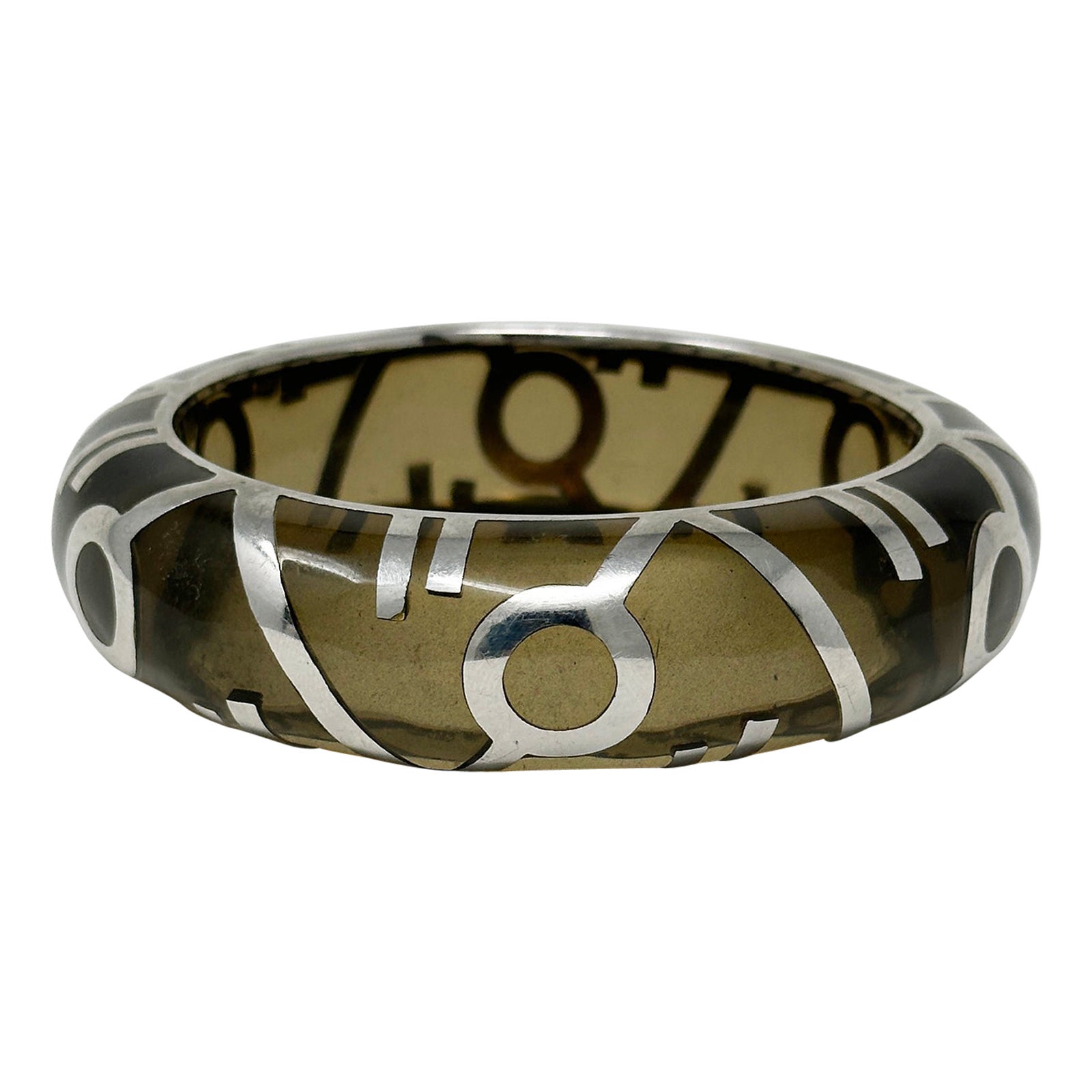 Sean Hill Silver and Resin Bracelet