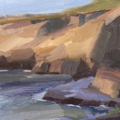 Impressionist Seascape "Point Loma Cliffs"