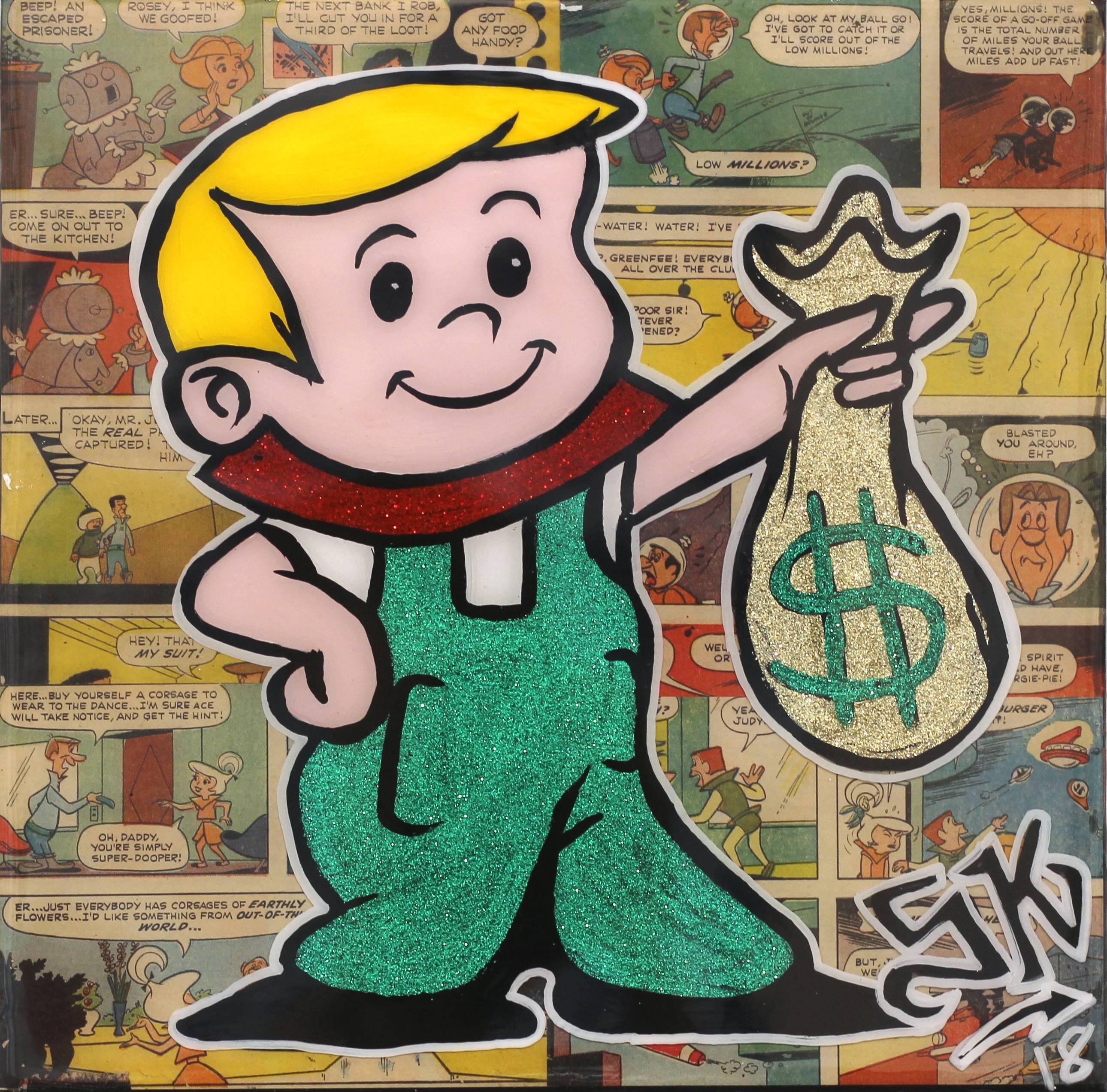 Elroy Jetson - Mixed Media Art by Sean Keith