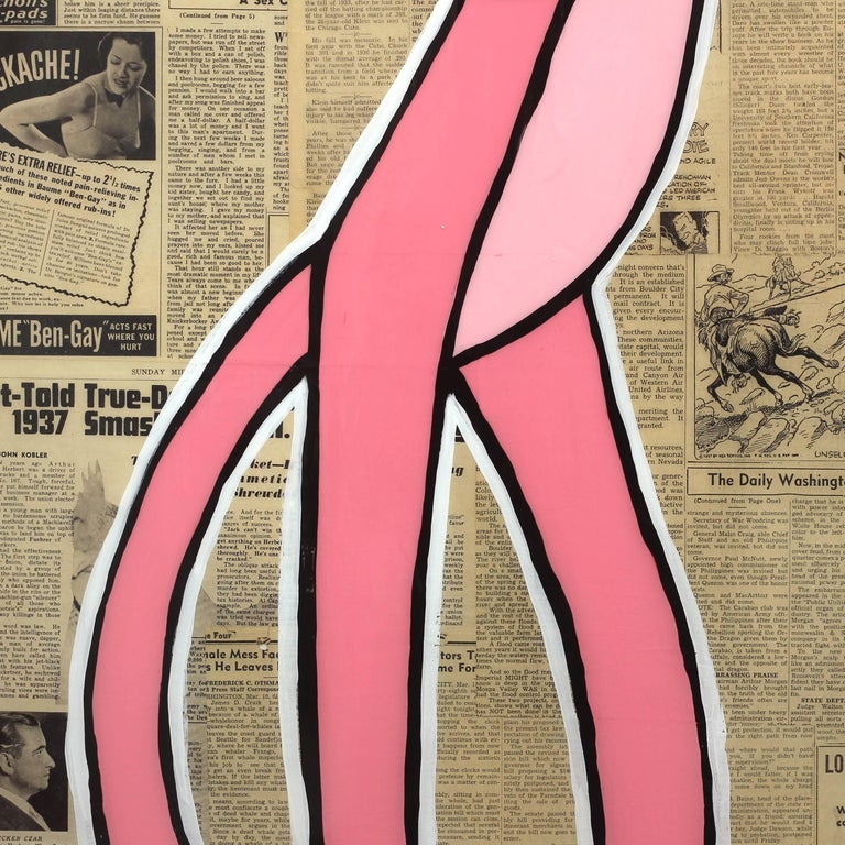 Pink Panther Pimp Panther Original Artwork by Sean Keith