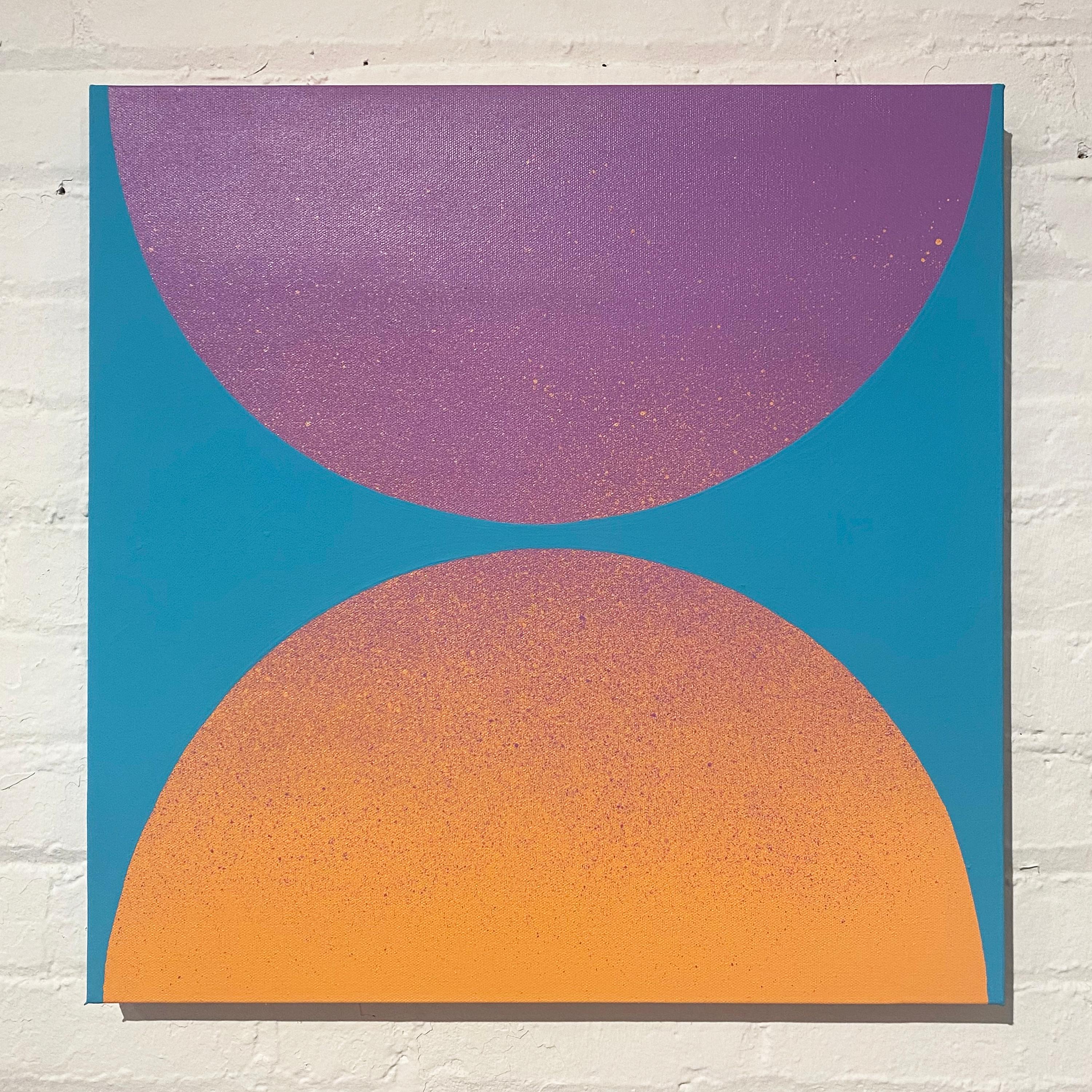 Sunrise sunset - Bowls & Orbs (Polyptych) by Sean Maze For Sale 1