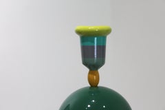 "Kinky Pipe" hand carved painted wooden sculptures, balloons, tromp l'oeil
