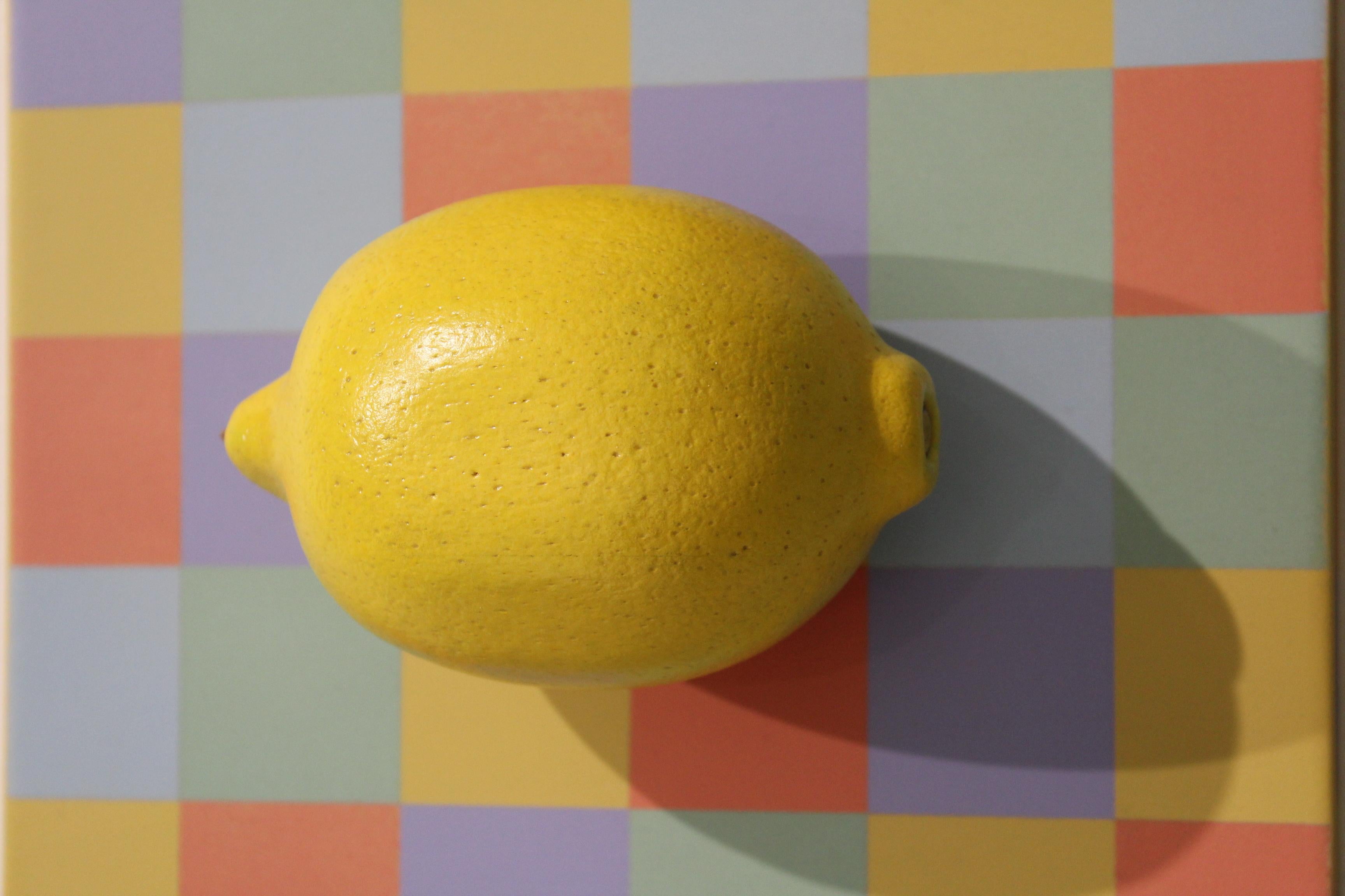 Lemon - Sculpture by Sean O'Meallie