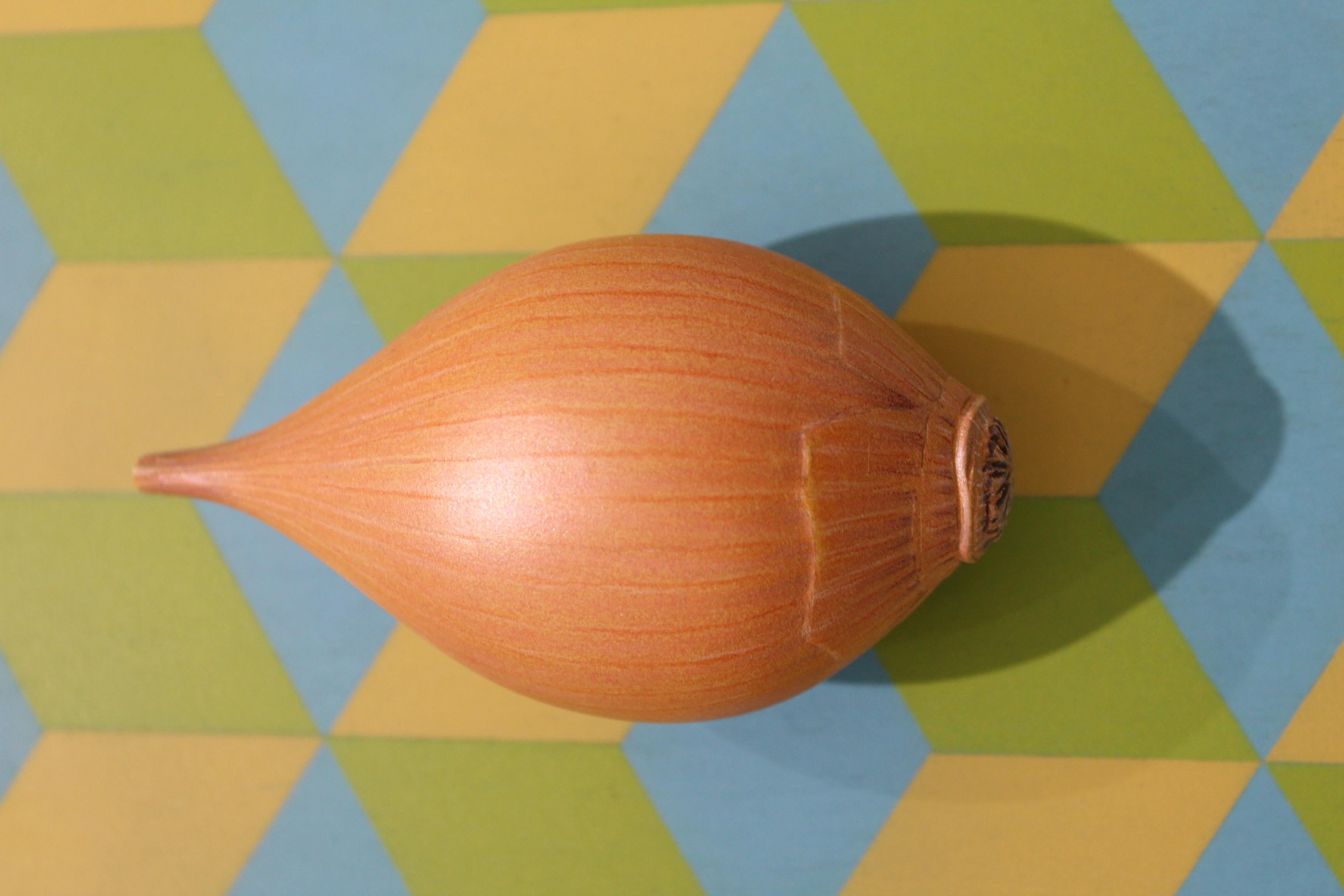 Onion - Sculpture by Sean O'Meallie