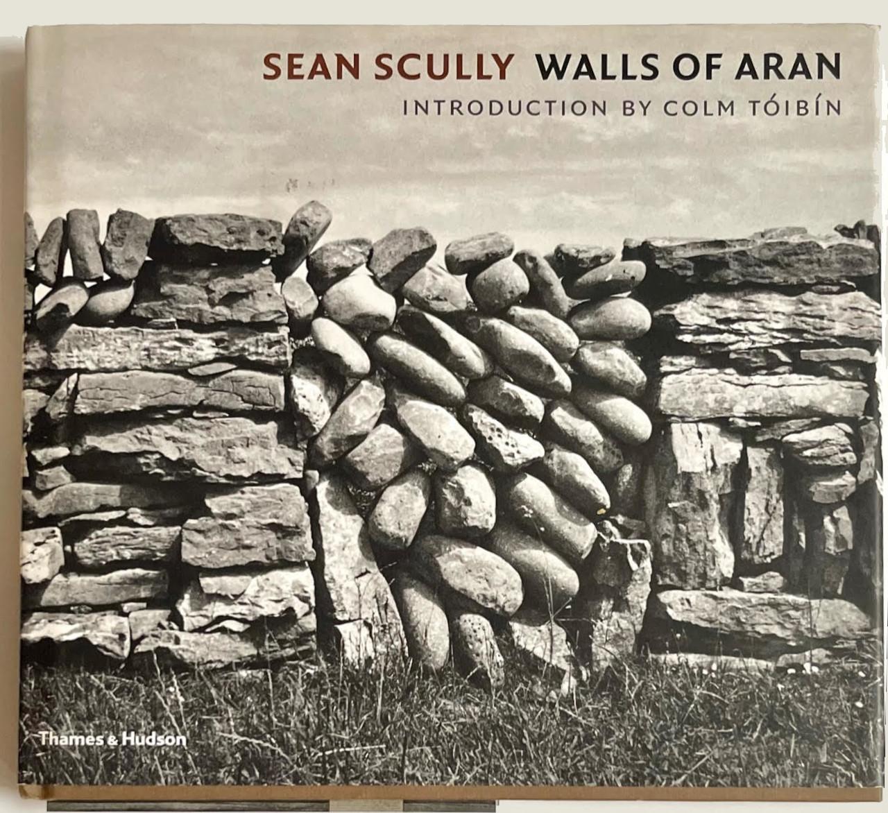 Sean Scully
Walls of Aran (Hand signed and inscribed by BOTH Sean Scully and Colm Toibin), 2007
Hardback monograph with book jacket 
Hand signed and personally inscribed to Kevin by BOTH Sean Scully and Colm Toibin
9 1/2 × 10 1/2 × 1 inches

Signed