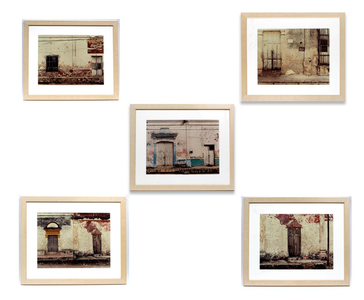 A Set of Five Original Photographs Sean Scully Pueblo Museum COA Rare Important