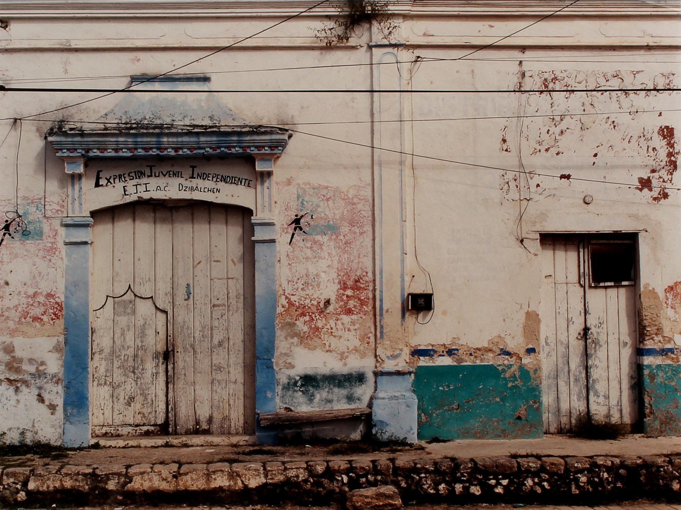Originalfotografie Sean Scully Pueblo Museum COA Seltenes wichtiges Mexiko im Angebot 1