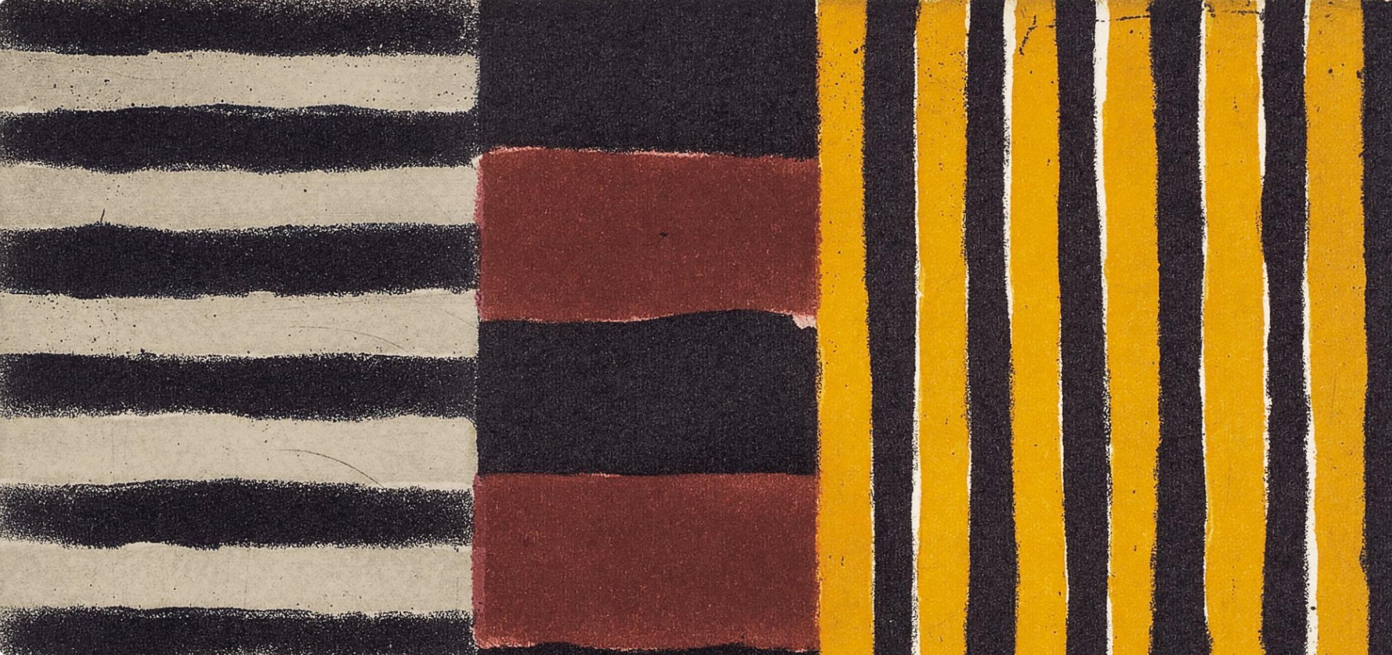 Composition, Heart of Darkness, Sean Scully For Sale 1