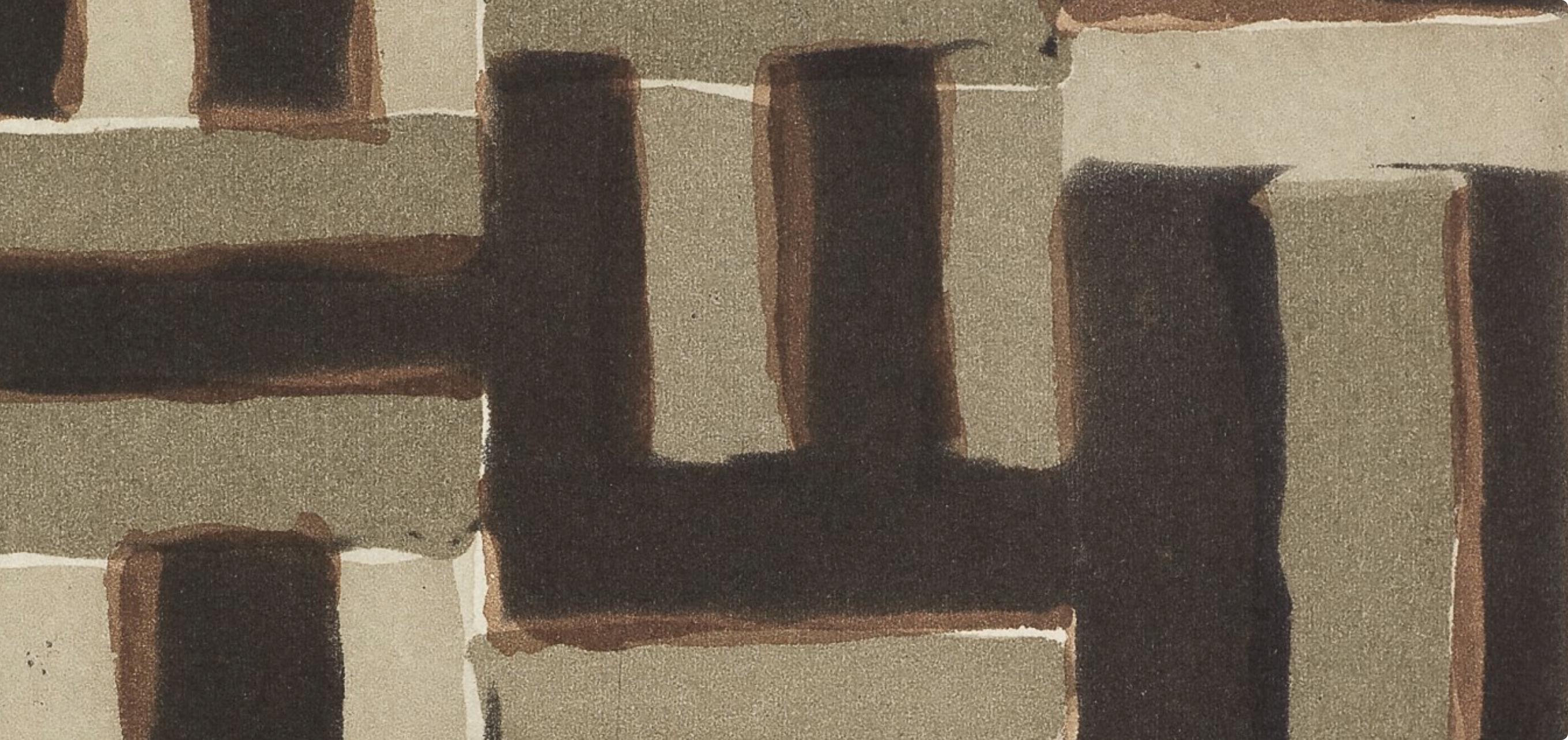 Composition, Heart of Darkness, Sean Scully For Sale 1