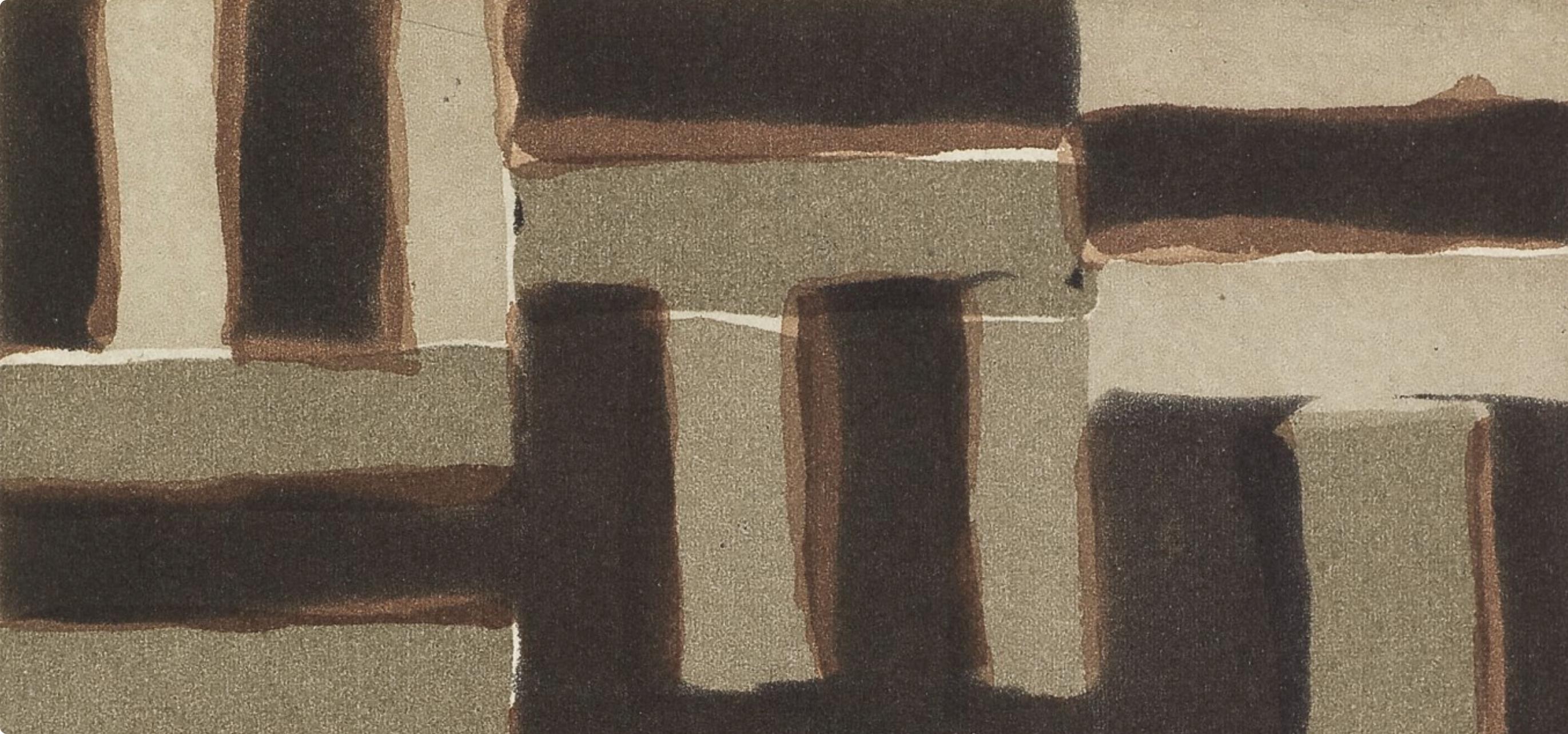 Composition, Heart of Darkness, Sean Scully For Sale 2