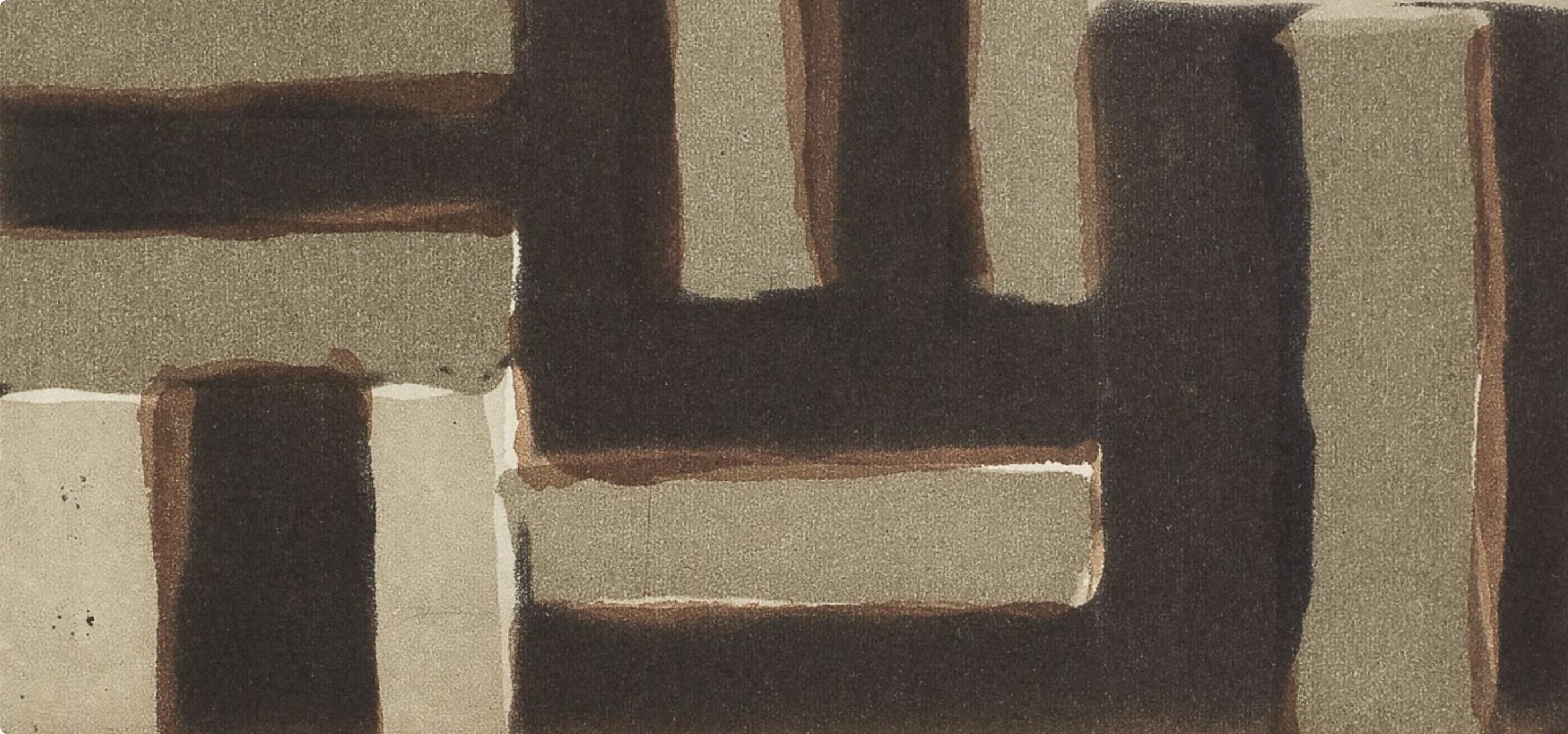 Composition, Heart of Darkness, Sean Scully For Sale 3