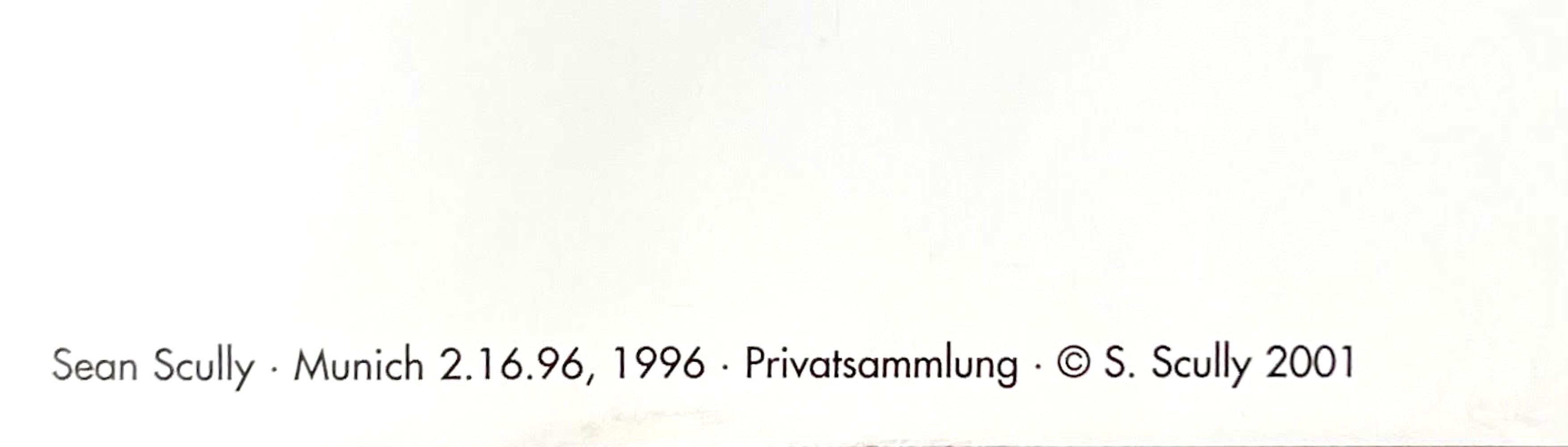 Glaspalast Edition print, Munich, Germany 1996 (Hand Signed by Sean Scully) For Sale 2