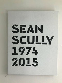 Sean Scully 1974 - 2015 à Pinacoteca, Sao Paulo ; signé