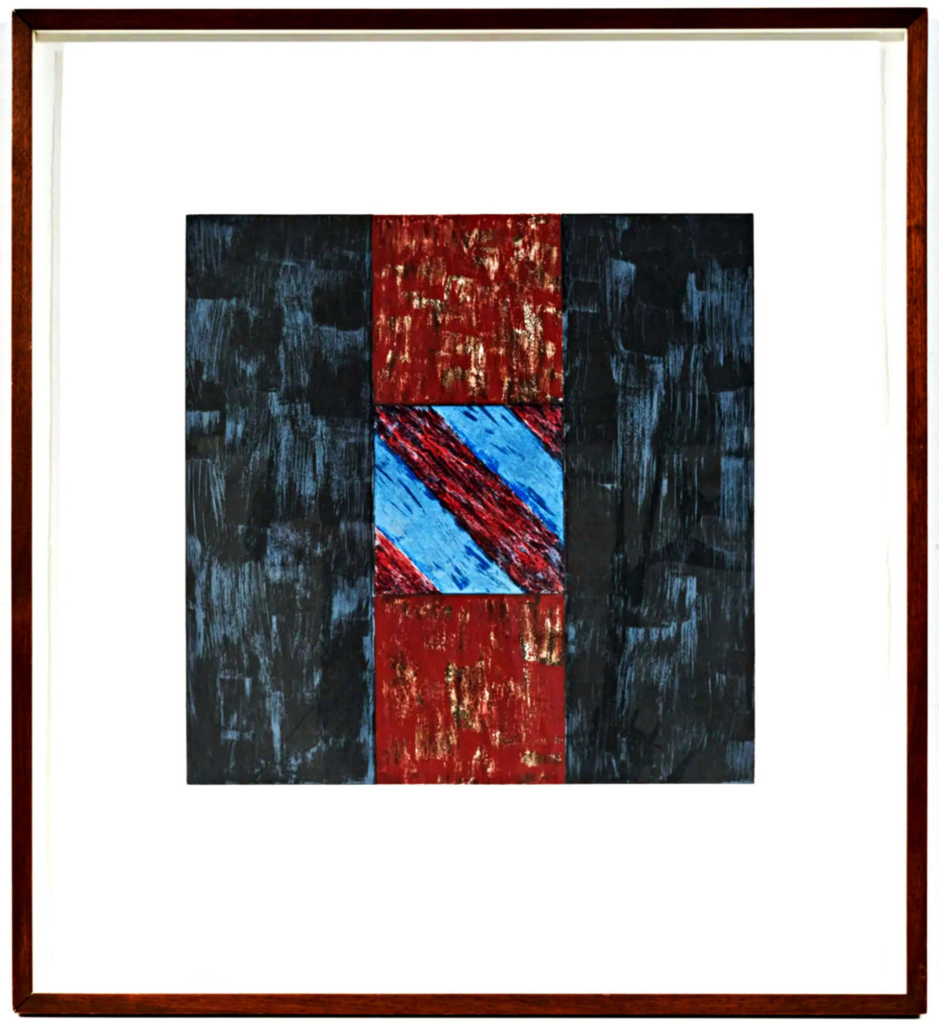 Sean Scully Abstract Print - Square Light II