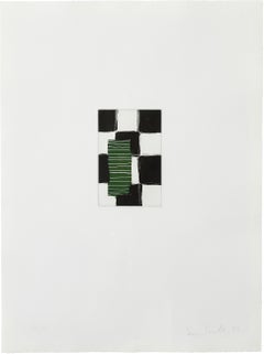 Tutto E Sciolto (#4) -- Etching, Aquatint, Geometric, Abstract by Sean Scully